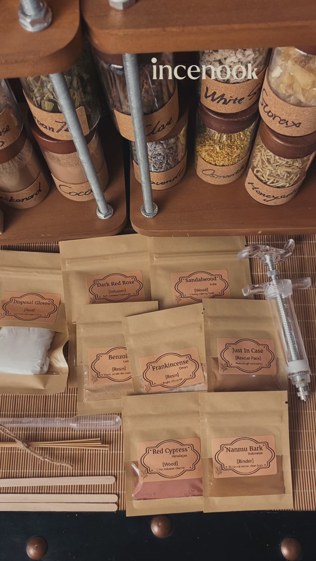 DIY Incense Starter Kit