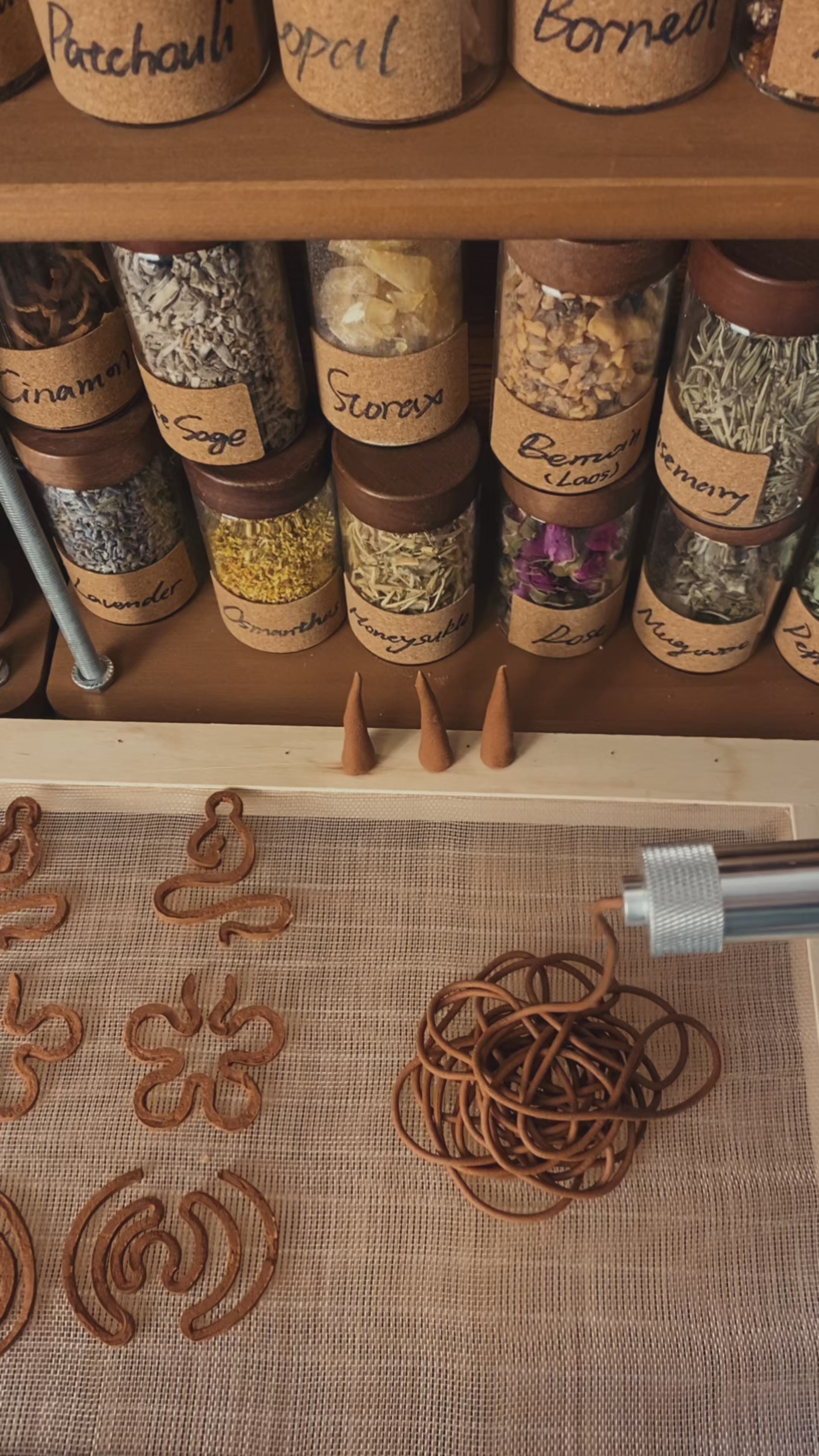 Ritual Pressed Incense Mold